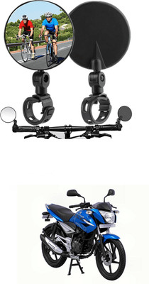 LOVMOTO Manual Rear View Mirror For Bajaj Avenger 220 DTS-i(Left, Right)