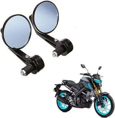 JMA TRADING Manual Rear View Mirror For Yamaha MT-15 V2(Left, Right)