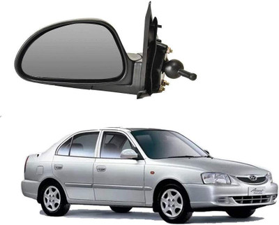 KDT Manual Rear View Mirror For Hyundai Accent(Left)