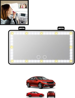 MATIES Manual Vanity Mirror For Honda Civic(Interior)