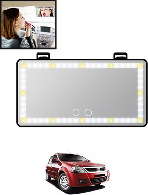 MATIES Manual Vanity Mirror For Mahindra Verito(Interior)