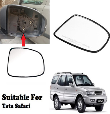 GS Grow n Shine Manual Driver Side, Rear View Mirror For Tata Safari(Exterior, Right)
