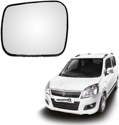 KING AUTO Manual Rear View Mirror, Passenger Side For Maruti Suzuki WagonR(Left, Exterior)