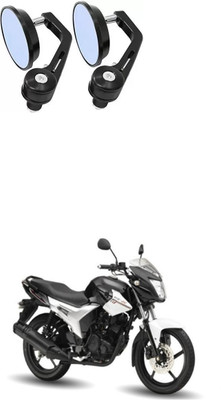 PRTEK Manual Rear View Mirror For Universal For Bike S300(Left, Right)