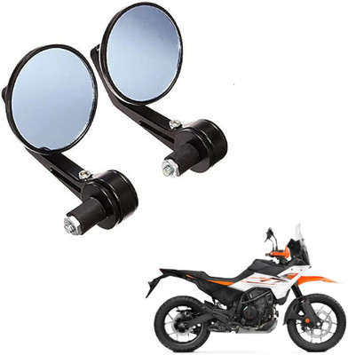 JMA TRADING Manual Rear View Mirror For KTM Universal For Bike(Left, Right)