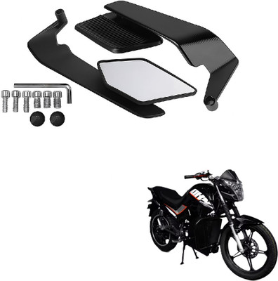 JMA TRADING Manual Rear View Mirror For Universal For Bike Universal For Bike(Left, Right)