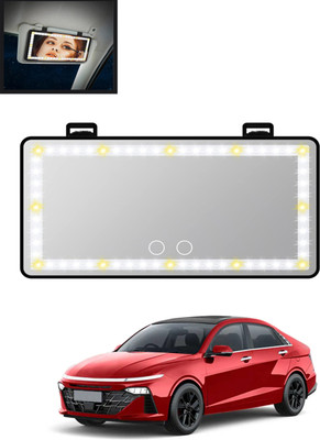 MATIES Manual Vanity Mirror For Universal For Car Verna(Interior)