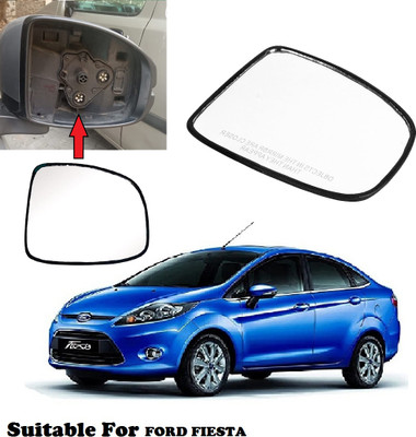 OOLTAH PAHIYA Manual Driver Side, Rear View Mirror For Ford Fiesta(Exterior, Right)