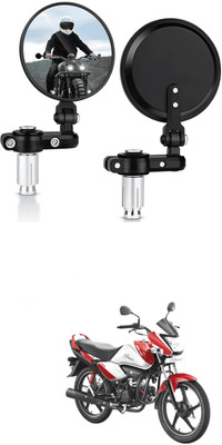 LOVMOTO Manual Rear View Mirror For Hero Splendor NXG(Left, Right)