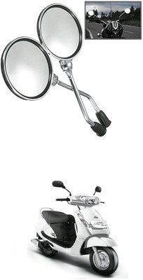 LOVMOTO Manual Rear View Mirror For Mahindra Rodeo RZ(Left, Right)