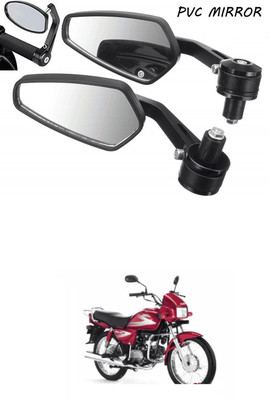 LOVMOTO Manual Rear View Mirror For Hero Splendor Pro(Left, Right)