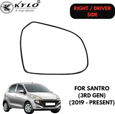 KYLO Manual Driver Side, Rear View Mirror For Hyundai Santro(Exterior, Right)