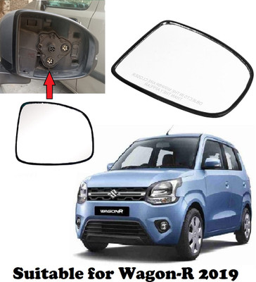 OOLTAH PAHIYA Manual Driver Side, Rear View Mirror For Maruti Suzuki WagonR(Exterior, Right)