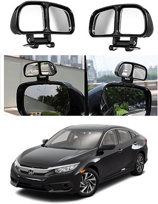 SLSHILPA Manual Blind Spot Mirror For Honda Civic(Left, Right)