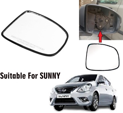 GS Grow n Shine Manual Driver Side, Rear View Mirror For Nissan Sunny(Exterior, Right)