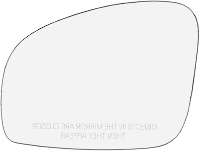 RMC Manual Remote Rear View Mirror, Passenger Side For Skoda Fabia(Exterior, Left)