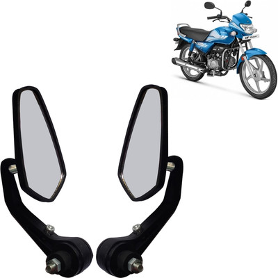 Pious Manual Rear View Mirror For Hero Universal For Bike(Left, Right)