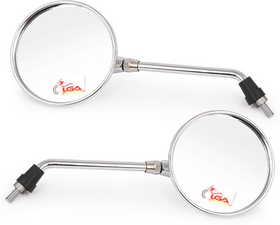 LgaBike Manual Rear View Mirror For Honda Activa(Left, Right)