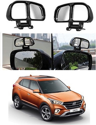 SLSHILPA Manual Blind Spot Mirror For Hyundai Creta(Left, Right)