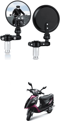LOVMOTO Manual Rear View Mirror For Mahindra Rodeo RZ(Left, Right)