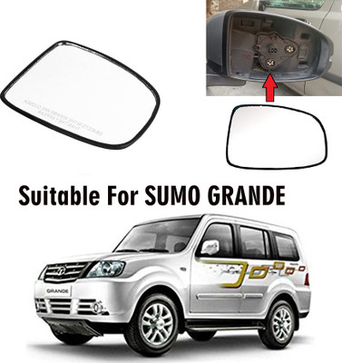 OOLTAH PAHIYA Manual Driver Side, Rear View Mirror For Tata Sumo Grande(Exterior, Right)