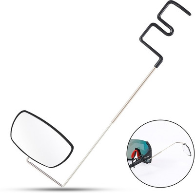 AVX AUTO Manual Rear View Mirror For Universal For Bike Universal For Bike(Left, Right)