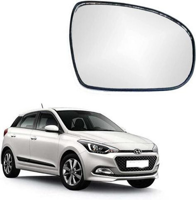 KING GENUINE Manual Driver Side, Rear View Mirror For Hyundai i20 Elite(Right, Exterior)