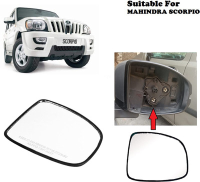 GS Grow n Shine Manual Driver Side, Rear View Mirror For Mahindra Scorpio(Exterior, Right)