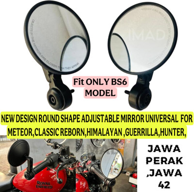 imad Manual Rear View Mirror, Dual Mirror, Driver Side For Mini 1 Series(Left, Right)