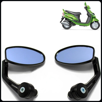 Vtrust Manual Rear View Mirror, Driver Side For Mahindra Universal For Bike(Left, Right)