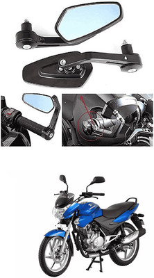 LOVMOTO Manual Rear View Mirror For Bajaj Discover 125 DTS-i(Left, Right)