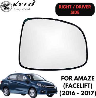 KYLO Manual Driver Side, Rear View Mirror For Honda Amaze(Exterior, Right)