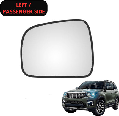 KYLO Manual Passenger Side, Rear View Mirror For Mahindra Scorpio(Exterior, Left)
