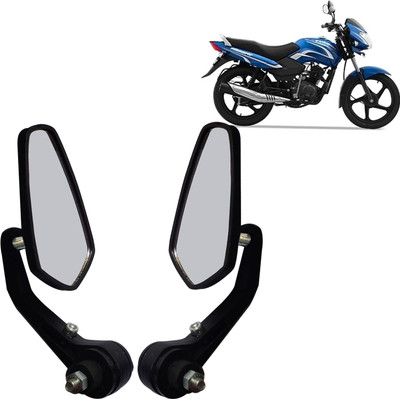 Pious Manual Rear View Mirror For TVS Universal For Bike(Left, Right)