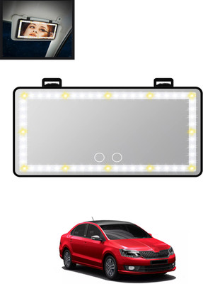 MATIES Manual Vanity Mirror For Skoda Rapid(Interior)