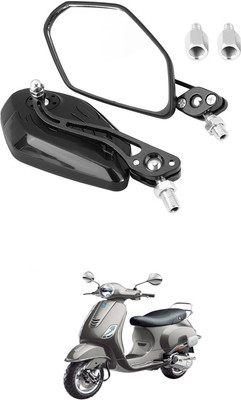 LOVMOTO Manual Vanity Mirror For Piaggio Universal For Bike(Interior)