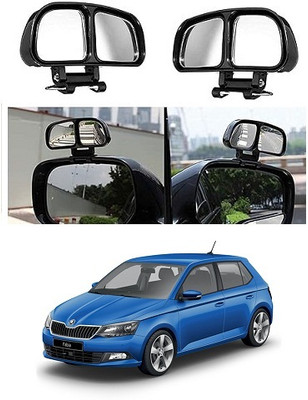 SLSHILPA Manual Blind Spot Mirror For Skoda Fabia(Left, Right)