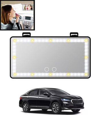 MATIES Manual Vanity Mirror For Skoda Universal For Car(Interior)