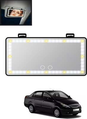 MATIES Manual Vanity Mirror For Tata Manza(Interior)