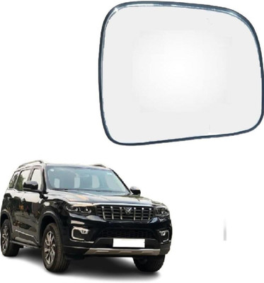 KING GENUINE Manual Remote Driver Side, Rear View Mirror For Mahindra Scorpio(Right, Exterior)
