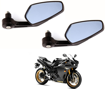 PRTEK Manual Rear View Mirror For Yamaha Universal For Bike(Exterior)