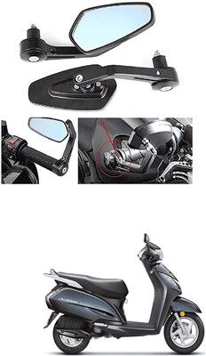 LOVMOTO Manual Rear View Mirror For Hero Achiever(Left, Right)