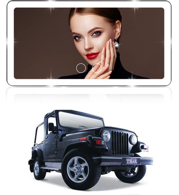 Oshotto Power Vanity Mirror For Mahindra Thar(Interior)