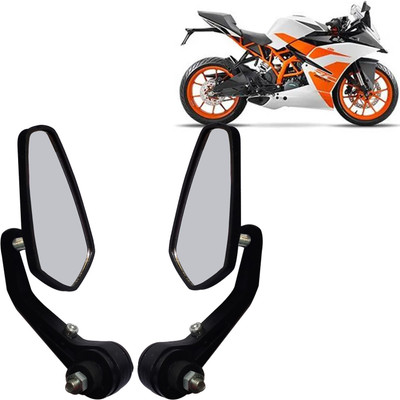 DvineAutoFashionZ Manual Rear View Mirror For KTM Universal For Bike(Left, Right)