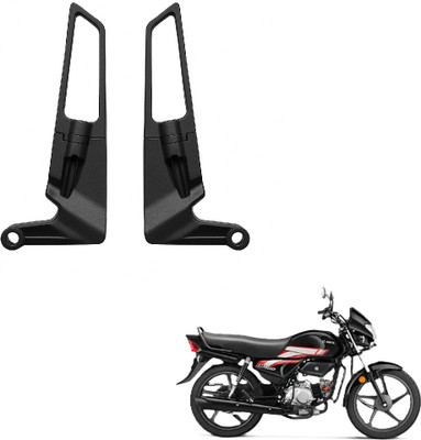 JMA TRADING Manual Rear View Mirror For Hero Universal For Bike(Right, Left)