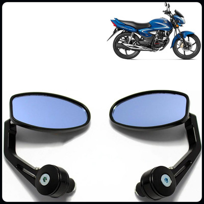 Vtrust Manual Rear View Mirror, Driver Side For Honda CB Shine(Left, Right)
