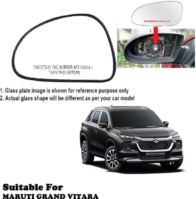 GS Grow n Shine Manual Passenger Side, Rear View Mirror For Maruti Suzuki Vitara(Exterior, Left)
