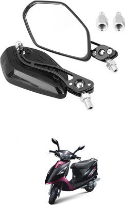 LOVMOTO Manual Blind Spot Mirror For Mahindra Rodeo RZ(Center)