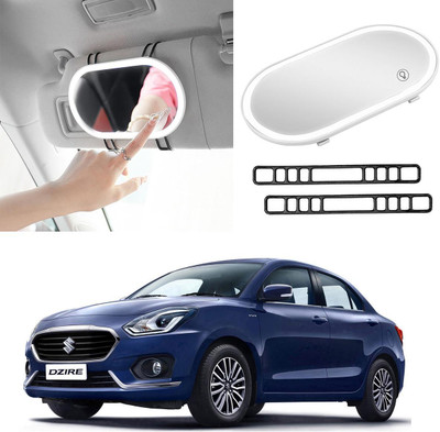Oshotto Power Vanity Mirror For Maruti Suzuki Swift Dzire(Interior)