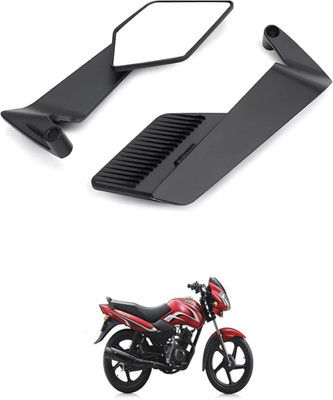 LOVMOTO Manual Rear View Mirror For Mahindra Duro DZ(Center)